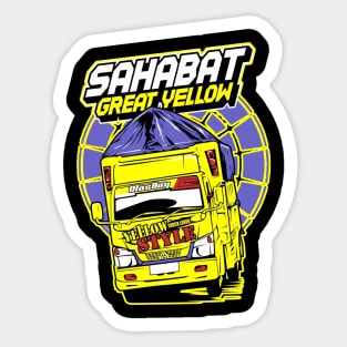 Sahabat Great Yellow Sticker